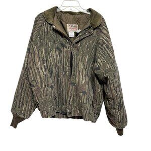 VTG Walls Blizzard-Pruf U.S.A. 90s Camo RealTree Quilt Lined Jacket Size XL
